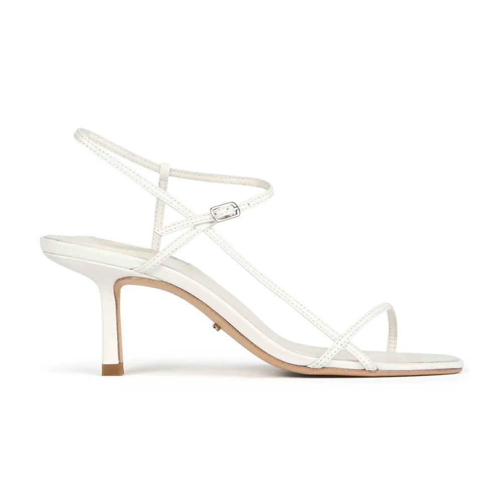 Tony Bianco Caprice Heels White Kid Leather